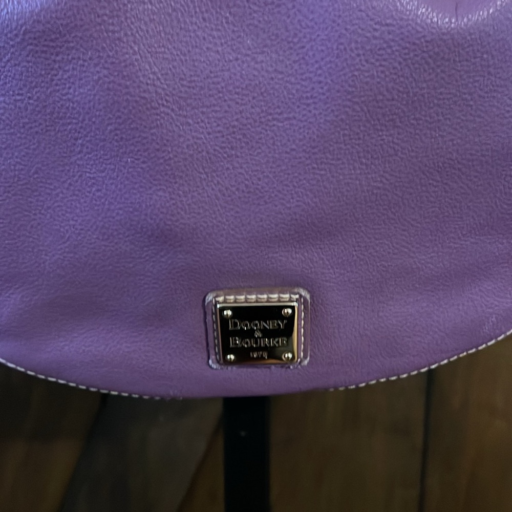 Dooney & Bourke Purple Shoulder Bag- NWOT - Picture 10 of 10